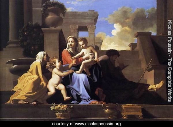 Holy Family on the Steps 1648