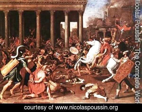 Nicolas Poussin - The Destruction of the Temple at Jerusalem 1637