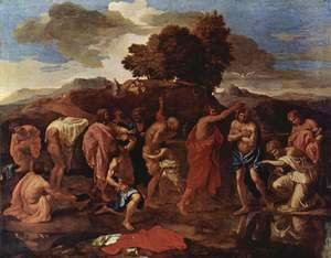 Nicolas Poussin - The Sacrament of Baptism 1642