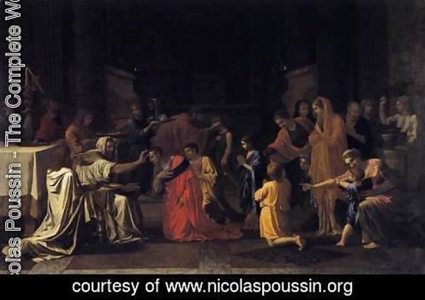 Nicolas Poussin - The Seven Sacraments- Confirmation 1645