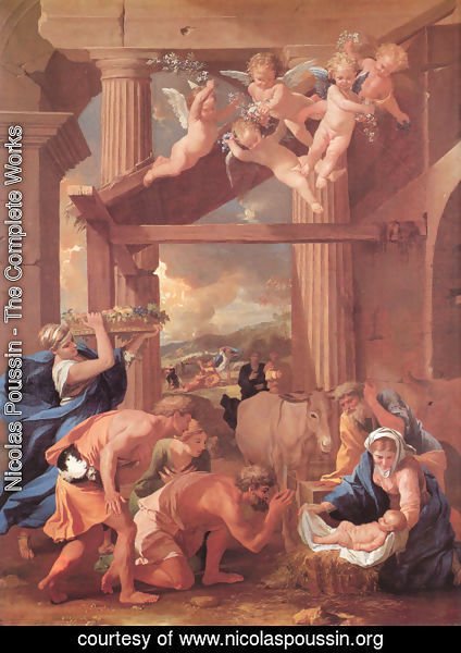 Nicolas Poussin - The Adoration of the Shepherds