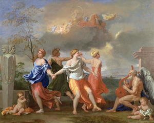 Nicolas Poussin - A Dance to the Music of Time, c.1634-36