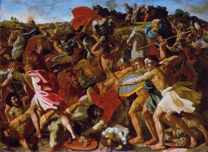 Nicolas Poussin - Victory of Joshua over the Amalekites, 1625-6
