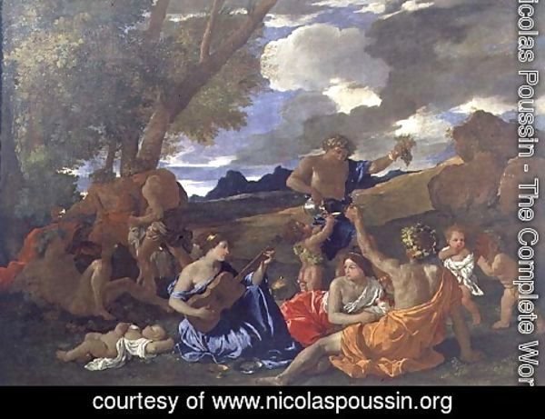 Nicolas Poussin - Bacchanalian Scene