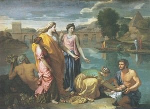 Nicolas Poussin - The Finding of Moses, 1638