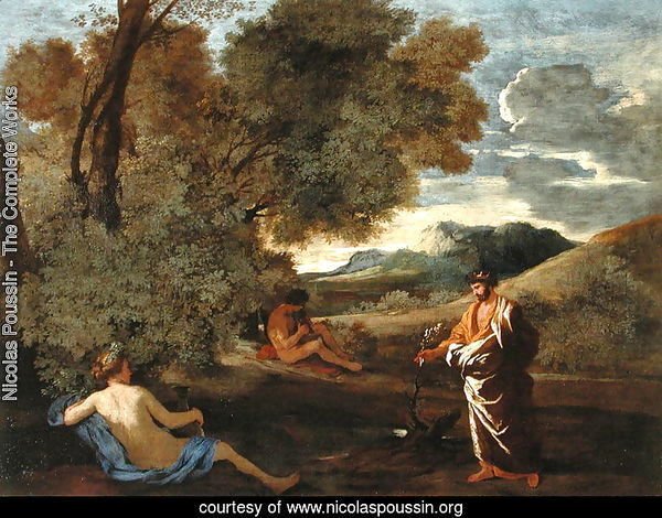Landscape with Numa Pompilius and the Nymph Egeria, 1624-27
