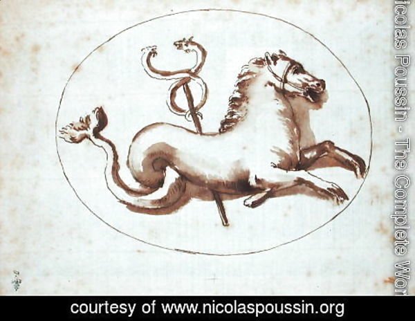 Nicolas Poussin - Sea Horse