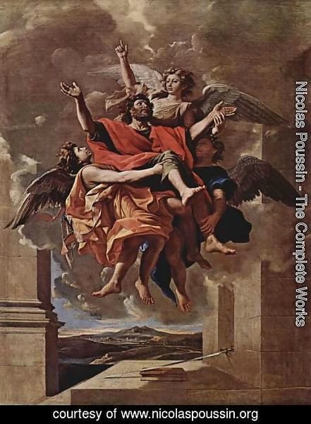 Nicolas Poussin - The Vision of St. Paul, 1649-50