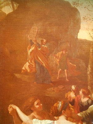 Nicolas Poussin - The Adoration of the Golden Calf, before 1634 3