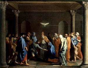 Nicolas Poussin - The Marriage of the Virgin, c.1638-40