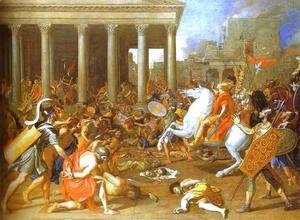 Nicolas Poussin - The Destruction of the Temple in Jerusalem