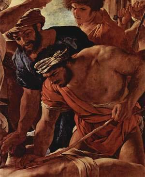 Nicolas Poussin - The Martyrdom of Saint Erasmus, detail