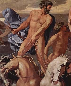 Nicolas Poussin - The Triumph of Neptune, detail