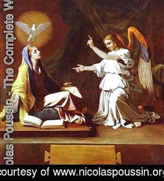 Nicolas Poussin - The Annunciation 1655
