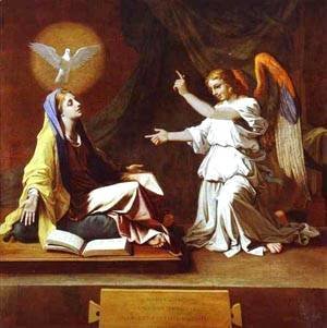 Nicolas Poussin - The Annunciation 1655