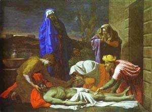 Nicolas Poussin - The Lamentation Over Christ 1655-1657