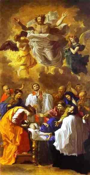 Nicolas Poussin - The Miracle Of St Francis Xavier 1641