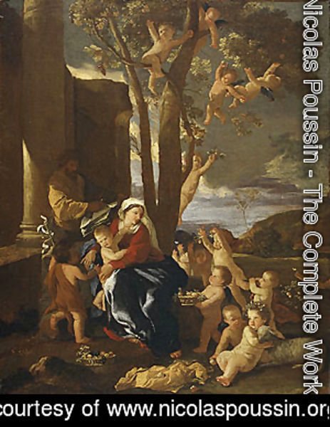 Nicolas Poussin - The Rest on the Flight into Egypt ca 1627