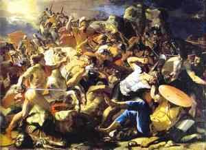 Nicolas Poussin - The Victory Of Joshua Over Amorites 1624-1626
