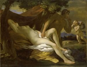 Nicolas Poussin - Jupiter and Antiope