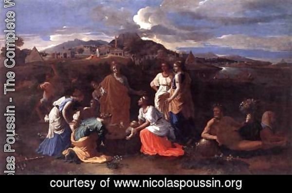Nicolas Poussin - Finding of Moses II