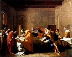 Nicolas Poussin - The Seven Sacraments I Extreme Unction