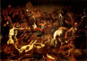 Nicolas Poussin - Battle of Gideon Against the Midianites