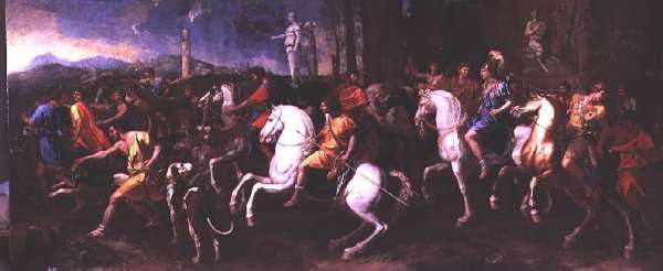 The Calydonian Boar Hunt, 1637-38 by Nicolas Poussin