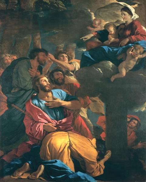 The Apparition of the Virgin the St. James the Great, c.1629-30 by Nicolas Poussin