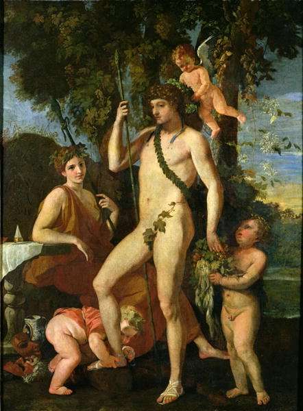 Bacchus, Dionysus by Nicolas Poussin