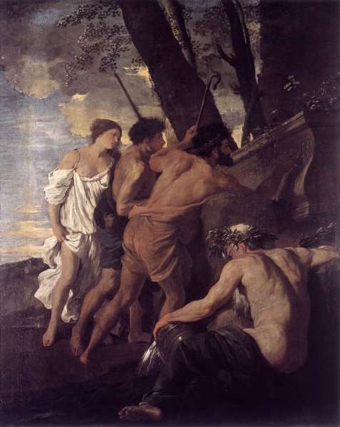 Et in Arcadia Ego I by Nicolas Poussin