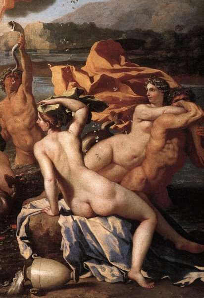 The Triumph of Neptune (detail-2) 1634 by Nicolas Poussin