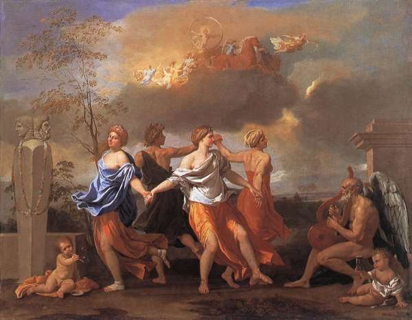 Dance to the Music of Time c. 1638 by Nicolas Poussin