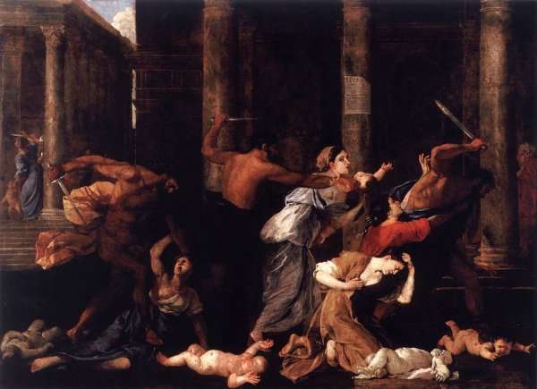 Massacre of the Innocents I by Nicolas Poussin