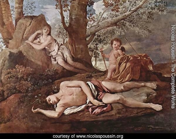 Echo and Narcissus 1628-30