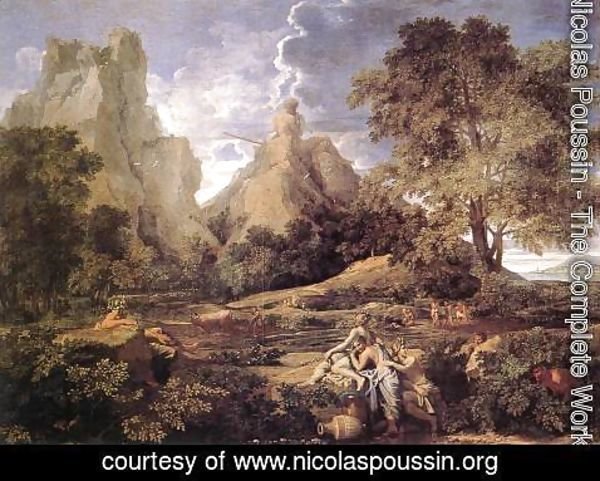Nicolas Poussin - Landscape with Polyphemus 1648