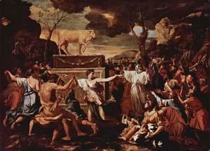 The Adoration of the Golden Calf c. 1634