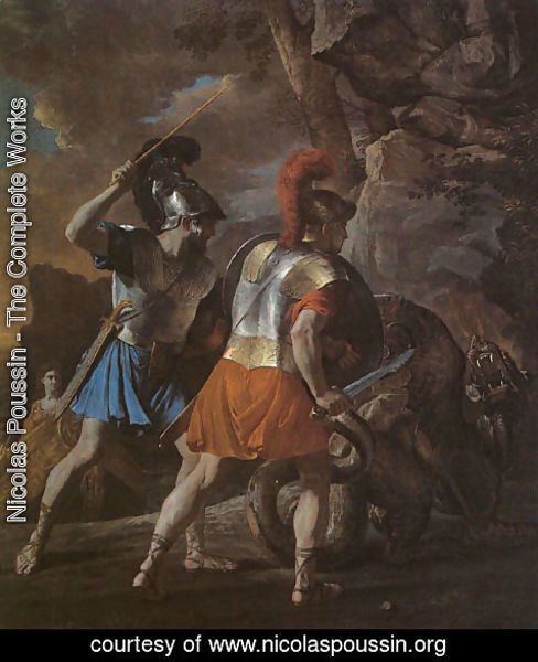 Nicolas Poussin - The Companions of Rinaldo