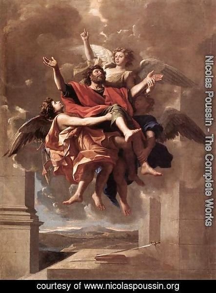 Nicolas Poussin - The Ecstasy of St Paul 1649-50