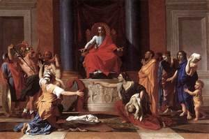 Nicolas Poussin - The Judgment of Solomon 1649