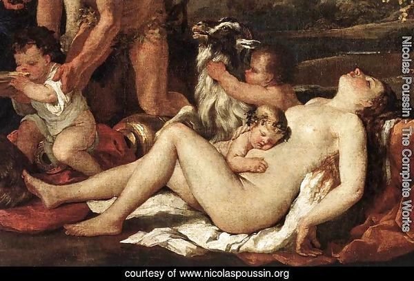 The Nurture of Bacchus (detail) 1630-35