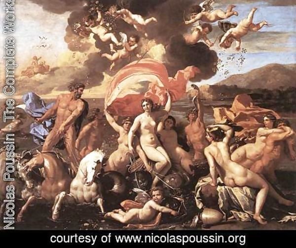 Nicolas Poussin - The Triumph of Neptune 1634