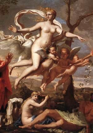 Venus Presenting Arms to Aeneas (detail) 1639