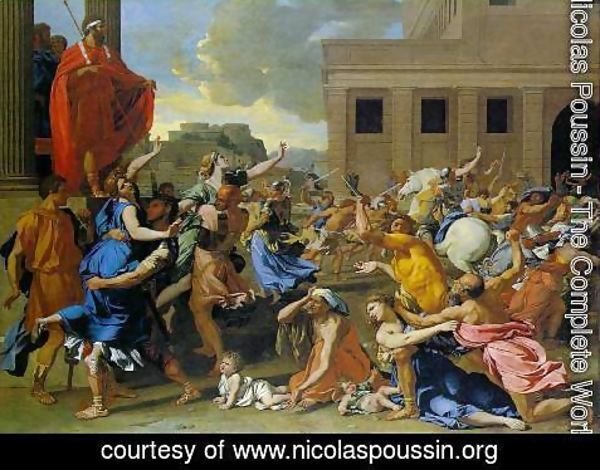 Nicolas Poussin - Rape of the Sabine Women