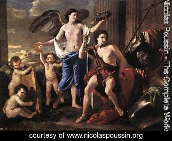 Nicolas Poussin - The victorious David