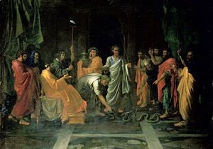 Nicolas Poussin - Moses and the Brazen Serpent