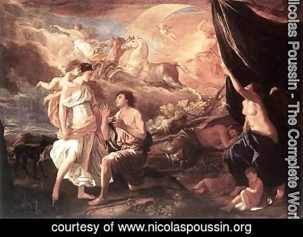 Nicolas Poussin - Selene and Endymion, c.1630