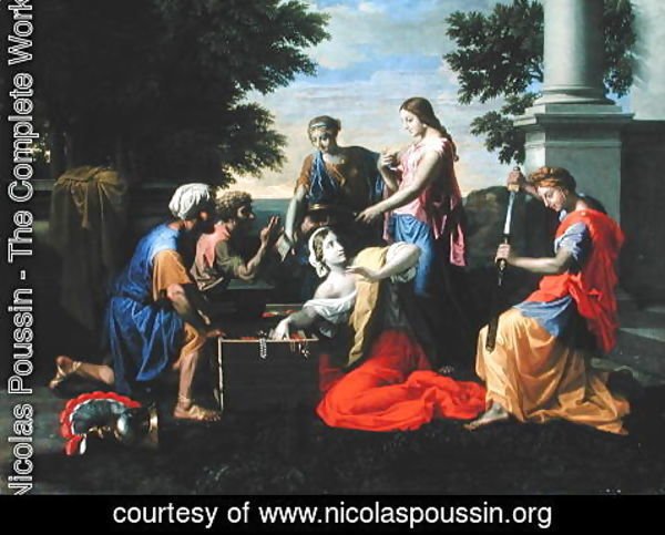 Nicolas Poussin - Discovery of Achilles on Skyros, c.1649-50