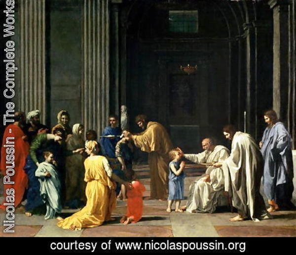 Nicolas Poussin - Confirmation, c.1638