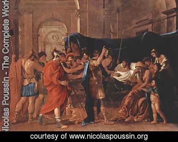 Nicolas Poussin - The Death of Germanicus, 1627